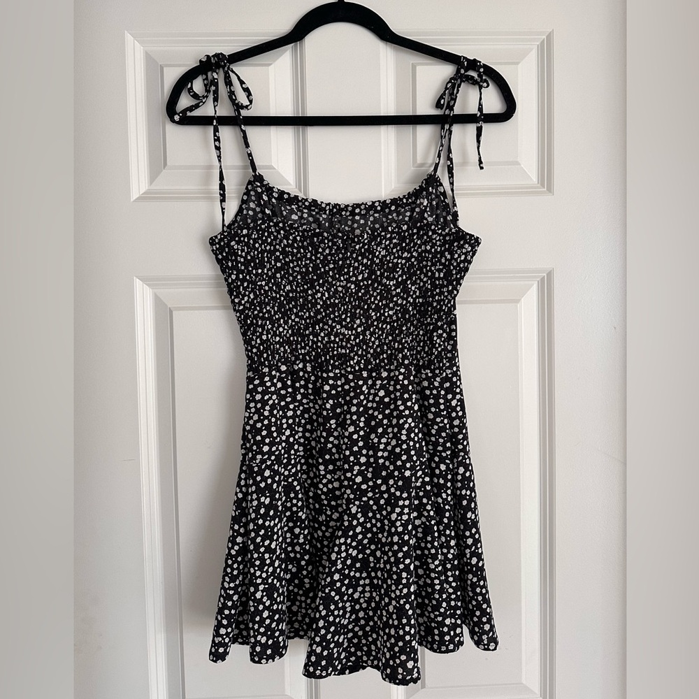 Black & White Floral Romper - Size Small - Picture 7 of 11